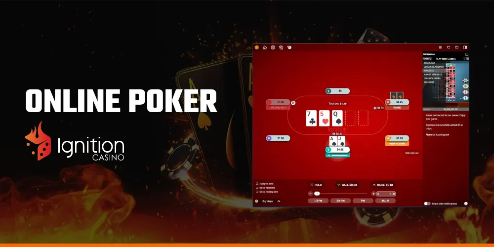 Online Poker in Australia at Ignition Casino