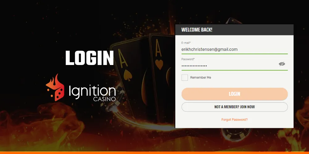 Ignition Casino Login