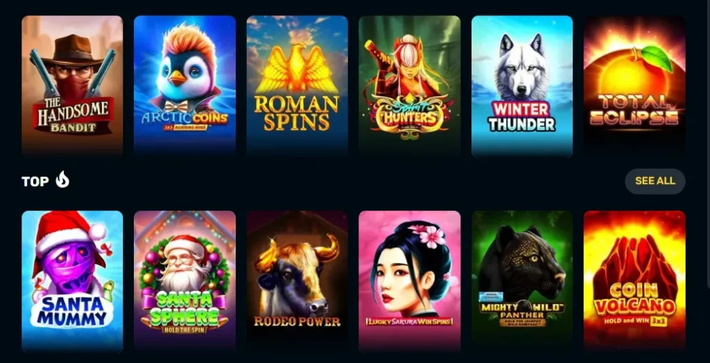 rocket play casino games