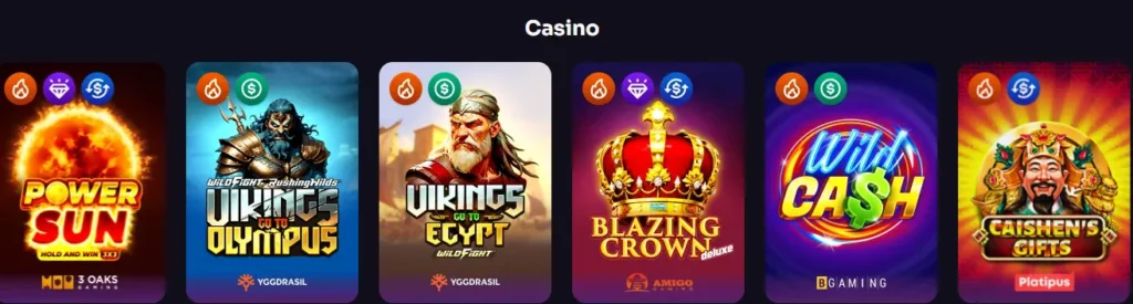 Games Are Available at Winsprit Casino